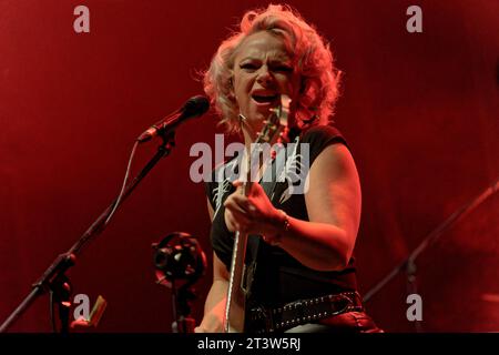 Samantha Fish & Jesse Dayton in concerto, O2 Academy Bournemouth, ottobre 2023 Foto Stock