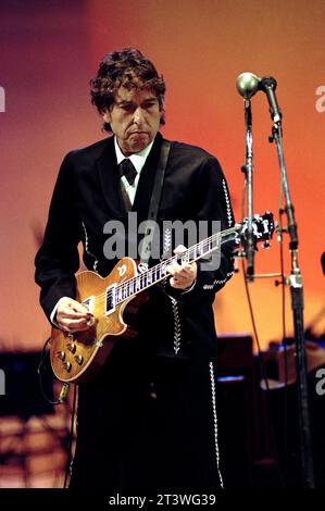 Bologna Italia 1997-09-28 : Bob Dylan, concerto dal vivo al 23rd° Congresso Eucaristico Nazionale Foto Stock