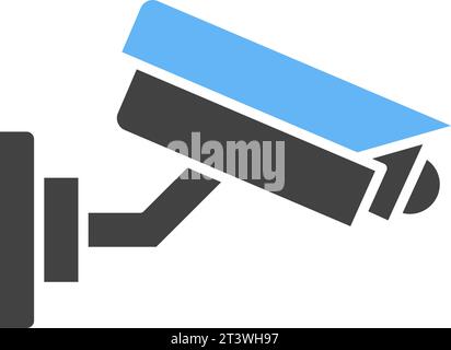 Immagine vettoriale icona TVCC. Illustrazione Vettoriale