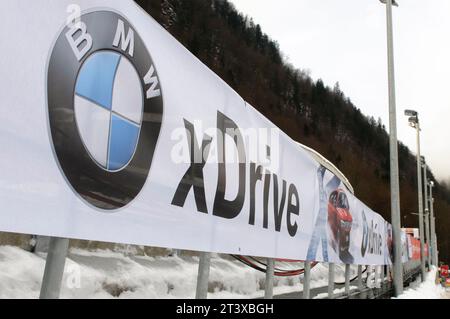 BMW Viessmann Rodel Welt Cup a Koenigssee, Deutschland AM 03.01.2015 Foto Stock