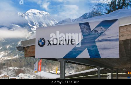 BMW Viessmann Rodel Welt Cup a Koenigssee, Deutschland AM 03.01.2015 Foto Stock