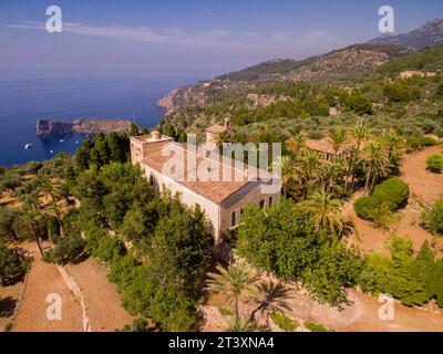 Monasterio de Miramar,Valldemossa, Maiorca, isole Baleari, Spagna. Foto Stock