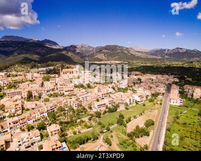 Selva , mancomunidad del Raiguer, Maiorca, isole Baleari, Spagna, Europa. Foto Stock