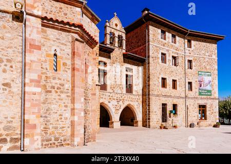 Monastero di Santo Toribio de Liébana. Camaleño, Liébana, Cantabria, Spagna, Europa. Foto Stock