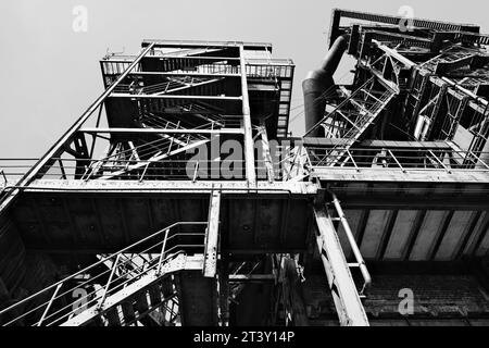 Stahlwerk Hochofen Landschaftspark Duisburg Nord Ruhrgebiet Ruhr area Germania Foto Stock