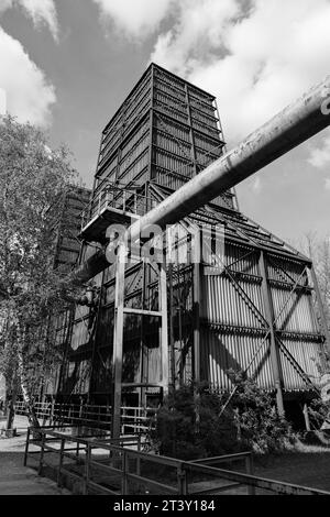 Stahlwerk Hochofen Landschaftspark Duisburg Nord Ruhrgebiet Ruhr area Germania Foto Stock