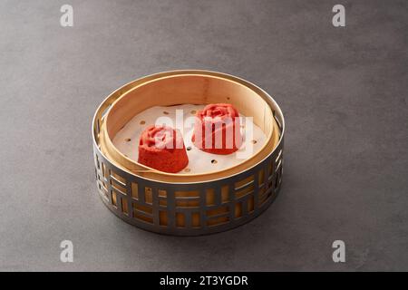 Dessert cinesi torta Ding Sheng, dim sum Foto Stock