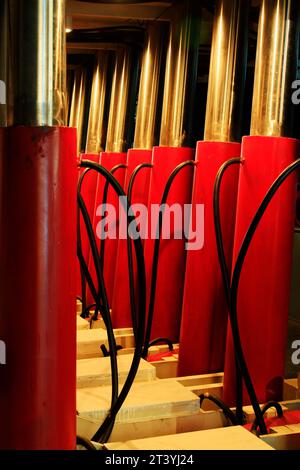 TANGSHAN - 16 NOVEMBRE: Le moderne attrezzature complete per l'estrazione del carbone nel museo kailuan, 16 novembre 2013, tangshan, provincia di hebei, cina. Foto Stock