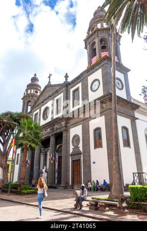 Catedral de la Laguna (Cattedrale cattolica), Place de los Remedios, San Cristóbal de la Laguna, Tenerife, Isole Canarie, Regno di Spagna Foto Stock