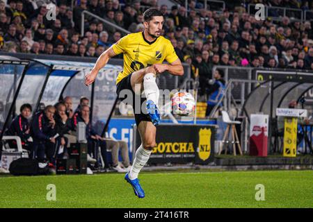 Breda, Paesi Bassi. 27 ottobre 2023. BREDA, PAESI BASSI - OTTOBRE 27: Martin Koscelnic del NAC Breda durante il Keuken Kampioen Divisie match tra NAC Breda e Helmond Sport al Rat Verlegh Stadion il 27 ottobre 2023 a Breda, Paesi Bassi. (Foto di Gabriel Calvino Alonso/Orange Pictures) credito: Orange Pics BV/Alamy Live News Foto Stock