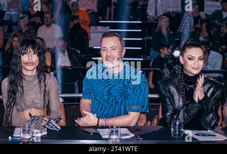 Stoccolma, Svezia. 27 ottobre 2023. Stoccolma, NEP Studios, Svezia, 10 27 2023, Iodl Fridays Final 4. Credito: Daniel Bengtsson/Alamy Live News Foto Stock