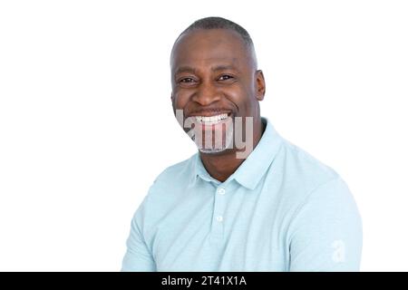 Uomo sorridente Foto Stock