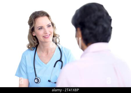 Consultazione Foto Stock