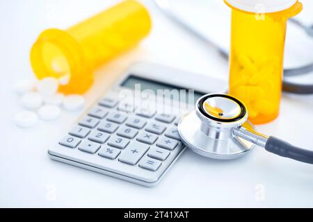 Costi sanitari, immagine concettuale Foto Stock