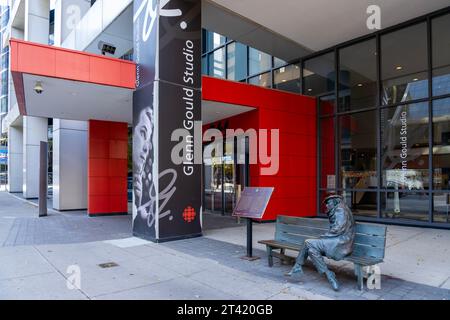 Glenn Gould Studio nell'edificio della CBC nel centro di Toronto, ONTARIO, Canada Foto Stock