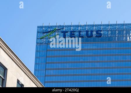 Telus Harbour al 25 di York Street nel centro di Toronto, ON, Canada Foto Stock