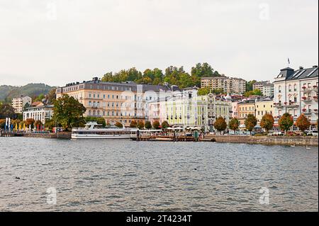 Municipio, Centro, Gmunden am Lake Traun, Provincia dell'alta Austria, 4810 Gmunden, Austria Foto Stock