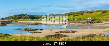 Traigh Beach, Highland, Scozia, Regno Unito, Europa Foto Stock