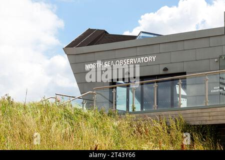 Osservatorio del Mare del Nord a Chapel Point, Lincolnshire, Inghilterra, Regno Unito Foto Stock