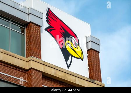 NORMAL, il, USA - 18 OTTOBRE 2023: Nel campus dell'Illinois State University. Foto Stock