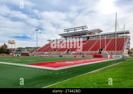 NORMAL, Illinois, USA - 18 OTTOBRE 2023: Hancock Stadium, nel campus dell'Illinois State University. Foto Stock