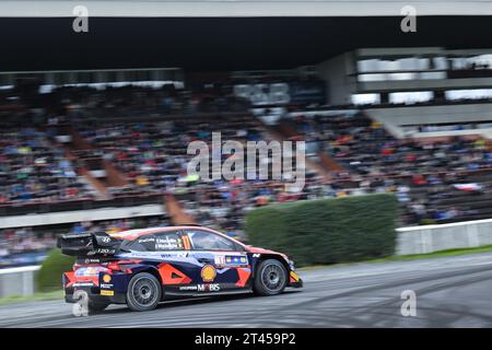 Praga, Germania. 26 ottobre 2023., durante il FIA World Rally Championship WRC Central European Rally, affrontano il circuito SSS di Klatovy, Praga, Repubblica Ceca 26 ottobre 2023 crediti: Independent Photo Agency/Alamy Live News Foto Stock