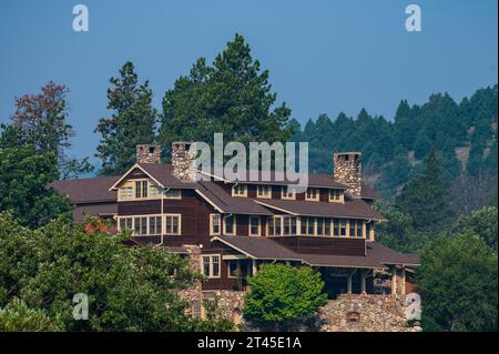 State Game Lodge nel Custer State Park, South Dakota Foto Stock