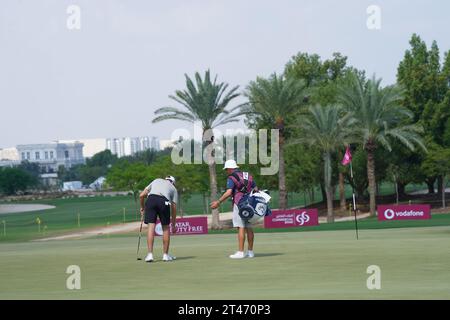 Commercial Bank Qatar Masters al Doha Golf Club in Qatar. Foto Stock