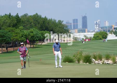 Commercial Bank Qatar Masters al Doha Golf Club in Qatar. Foto Stock