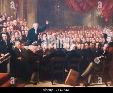 The Anti-Slavery Society Convention, 1840, di Benjamin Robert Haydon Foto Stock