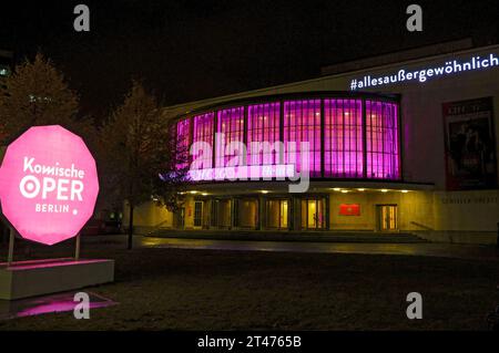 Premiere des Musicals Chicago in der Komischen Oper im Schillertheater. Berlin, 28.10.2023 *** Premiere del musical Chicago al Komische Oper nello Schillertheater Berlin, 28 10 2023 foto:XB.xDummerx/xFuturexImagex chicago 3151 Credit: Imago/Alamy Live News Foto Stock