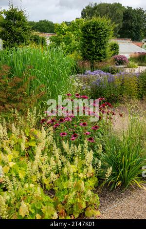 Estate nei giardini all'RHS Bridgewater, Worsley, Salford, Inghilterra. Foto Stock