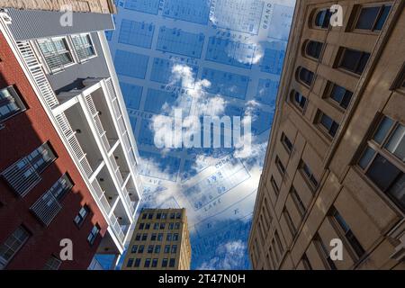 Abstracts of Asbury Park New Jersey USA Foto Stock