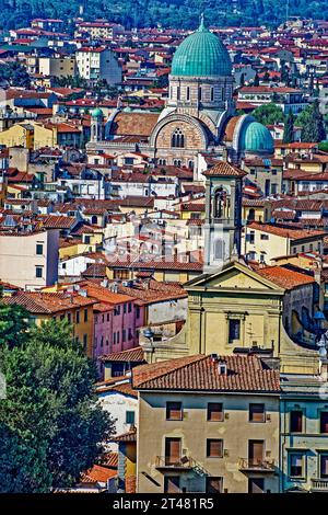 Sinagoga e Museo Ebraico di Firenze Foto Stock