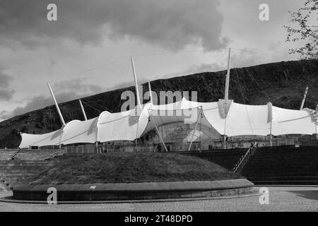 The Dynamic Earth, Science Centre and Planetarium Building, Edinburgh City, Scozia, Regno Unito Foto Stock