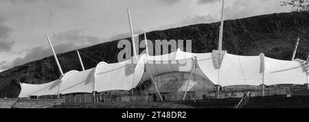 The Dynamic Earth, Science Centre and Planetarium Building, Edinburgh City, Scozia, Regno Unito Foto Stock