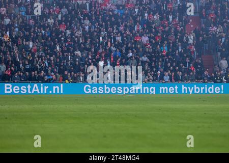 Eindhoven, Paesi Bassi. 29 ottobre 2023. EINDHOVEN, PAESI BASSI - OTTOBRE 29: Comitato pubblicitario di Bestair durante il match olandese Eredivisie tra PSV e AFC Ajax al Philips Stadion il 29 ottobre 2023 a Eindhoven, Paesi Bassi. (Foto di Hans van der Valk/Orange Pictures) credito: Orange Pics BV/Alamy Live News Foto Stock