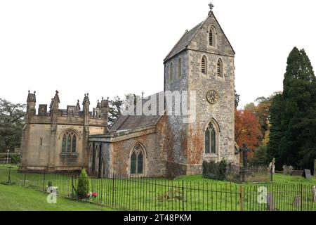 Ilam Park nel Peak District National Park Foto Stock