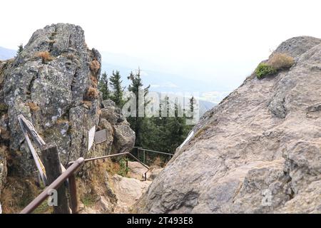 Wanderung auf den kleinen und den großen Osser Foto Stock