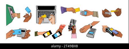 Business concept finanziario e bancario arte vettoriale. Illustrazione Vettoriale