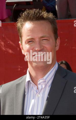 ARCHIVIO: 13 luglio 2005 - Hollywood, California - Matthew Perry. Tredicesima edizione degli arrivi dei premi ESPY che si tengono al Kodak Theatre. Foto Stock