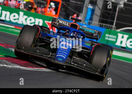 Città del Messico, Mexiko. 29 ottobre 2023. 29 ottobre 2023, autodromo Hermanos Rodriguez, città del Messico, Formula 1 Gran Premio De la Ciudad de Mexico 2023, nella foto Alexander Albon (GBR), Williams Racing Credit: dpa/Alamy Live News Foto Stock