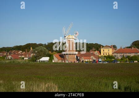 Cley Windmill, vicino Blakeney, Norfolk Foto Stock
