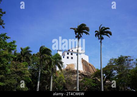 Convento di Penha nella città di Vila Velha, Espirito Santo, Brasile Foto Stock