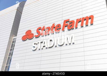 Lo State Farm Stadium è sede degli Arizona Cardinals della NFL. Foto Stock