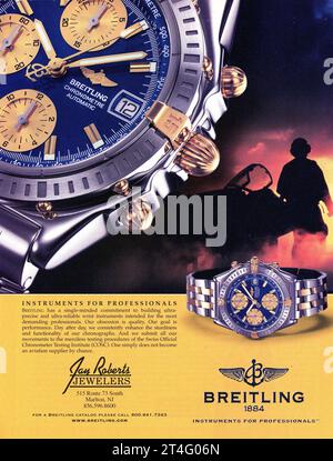 Vintage 'Time' Magazine 17 febbraio 2003 Issue Advert, USA Foto Stock