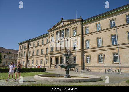 Neue Aula, Eberhard Karls Universität, Geschwister-Scholl-Platz, Tübingen, Baden-Württemberg, Deutschland *** New Assembly Hall, Eberhard Karls University, Geschwister Scholl Platz, Tübingen, Baden Württemberg, Germania Foto Stock