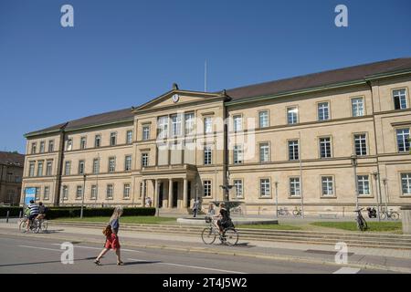 Neue Aula, Eberhard Karls Universität, Geschwister-Scholl-Platz, Tübingen, Baden-Württemberg, Deutschland *** New Assembly Hall, Eberhard Karls University, Geschwister Scholl Platz, Tübingen, Baden Württemberg, Germania credito: Imago/Alamy Live News Foto Stock