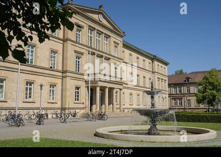 Neue Aula, Eberhard Karls Universität, Geschwister-Scholl-Platz, Tübingen, Baden-Württemberg, Deutschland *** New Assembly Hall, Eberhard Karls University, Geschwister Scholl Platz, Tübingen, Baden Württemberg, Germania Foto Stock