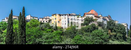 Le colline di Antibes, Francia. Foto Stock